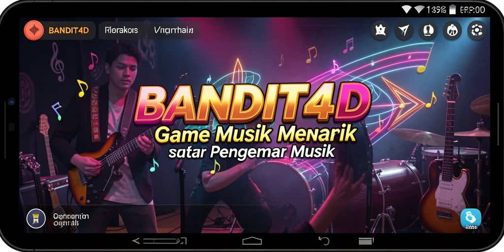 Tampilan menarik dari gameplay <strong>BANDIT4D</strong> yang penuh warna dan dinamis.