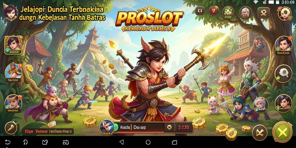 Gameplay PROSLOT yang menakjubkan dalam dunia terbuka.