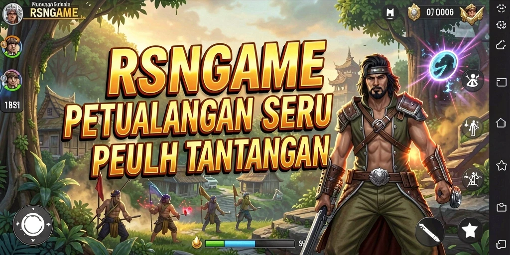 Tangkapan layar RSNGAME menampilkan aksi seru dalam petualangan yang penuh tantangan.