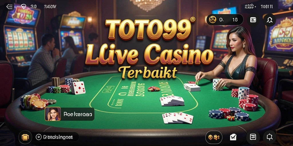 Tampilan gameplay menarik dari aplikasi Live Casino TOTO99.